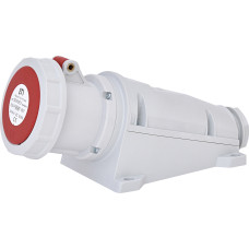 Розетка настінна (силовий роз`єм) EZH-6353  IP67 (63A, 400V, 3P+N+PE)