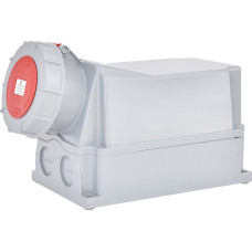 Розетка настінна (силовий роз`єм) EZH-12553  IP67 (125A, 400V, 3P+N+PE)