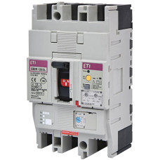 Авт. вимикач EB2R 125/3L 125A (25kA, (0.63-1)In/(10)In, с блоком ПЗВ) 3P