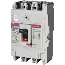 Авт. вимикач EB2S 160/3SF 100A (25kA, фікс./фікс.) 3P