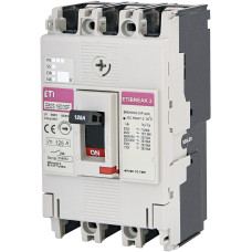 Авт. вимикач EB2S 160/3SF 125A (25kA, фікс./фікс.) 3P