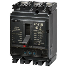 Авт. вимикач NBS-E 160/3L 160A (36kA, (0.4-1)In/(1.5-10)Ir) 3P