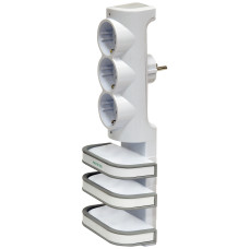 Блок розжига с поставщиком 3-х местный ECS-3 (Щуко, 16А, 250В, 2P+PE)