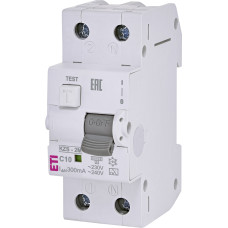 Диф. автоматичний вимикач KZS-2M C 10/0,3 тип A (10kA)