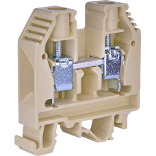 Клемма винтовая VS 16 PA (16 mm2_бежевая)