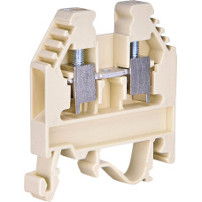 Клемма винтовая VS 4 PA (4 mm2_бежевая)