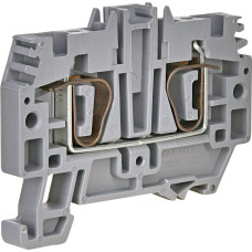 Клемма пружинная ESP-HMM.4 (4 мм2, серая)