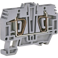 Клемма пружинная ESP-HMM.6 (6 мм2, серая)