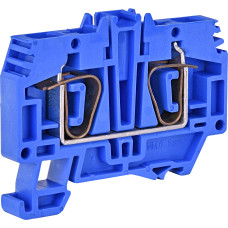 Клемма пружинная ESP-HMM.6B (6 мм2, синяя)