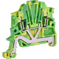Клемма пружинная заземляющая ESP-HTE.1 (1,5 мм2, желто-зел.)
