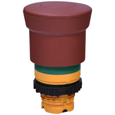 Кнопка-модуль грибок NSE-PBM-P-RG (черв./зел., відкл. витягуванням, з індикацією)