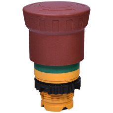 Кнопка-модуль грибок NSE-PBM-T-RG (черв./зел., откл. поворотом, с индикацией)