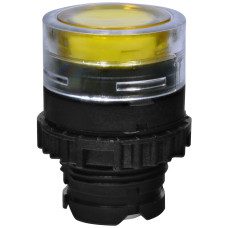 Кнопка-модуль заглиблена з підсв. NSE-PBFI-Y (жовта)