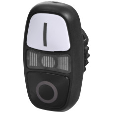 Кнопка-модуль здвоєна з підсв. NSE-PB2I/WC-IO (