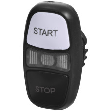 Кнопка-модуль здвоєна з підсв. NSE-PB2I/WC-STSP (