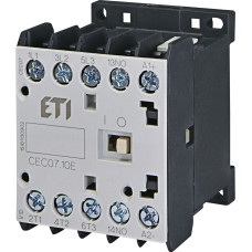 Контактор мініатюрний  CEC 07.10 24V AC (7A; 4kW; AC3)