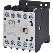Контактор мініатюрний  CEC 09.01-110V-50/60Hz (9A; 4kW; AC3)