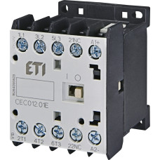 Контактор мініатюрний  CEC 12.01-110V-50/60Hz (12A; 5,5kW; AC3)