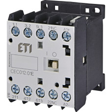 Контактор мініатюрний  CEC 12.01-24V DC (12A; 5,5kW; AC3)
