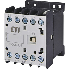 Контактор мініатюрний CEC 12.10-24V DC (12A; 5,5kW; AC3)
