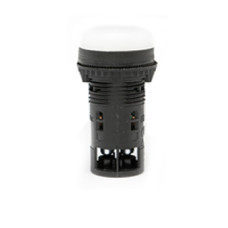 Лампа сигнальна LED матова ELPI-024С-W 24V AC/DC (біла)