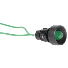 Лампа сигнальна LS LED 10 G 24 (10мм, 24V AC, зелена)