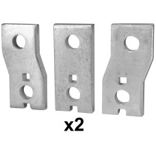 Переходник шинный NBS-ZB 400-630AF 3P (3P, комплект 6шт.)