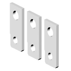 Перехідник шинний ZB2 S800-800/3 (компл. 3 шт., прямі)