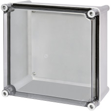 Пластикова коробка SB-33 (IP66, 270x270x170, прозора кришка)