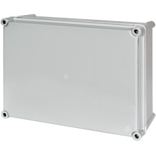 Пластикова коробка SB-43G (IP66, 270x360x170, сіра кришка)