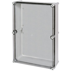 Пластикова коробка SB-63 (IP66, 270x540x170, прозора кришка)