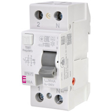 Реле диференційне (ПЗВ) 2р EFI6-P2 16/0,03 тип A (6kA)