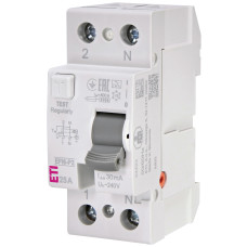 Реле диференційне (ПЗВ) 2р EFI6-P2 25/0,03 тип A (6kA)