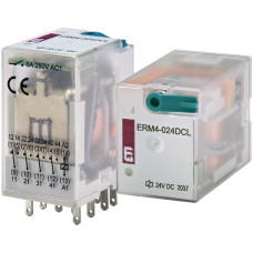 Электромеханическое реле ERM4-024DCL 4p