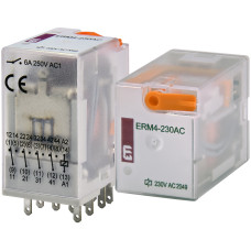 Реле електромеханічне ERM4-230ACL 4p