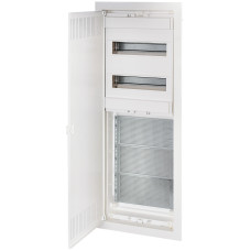 Щит металопластик. ECG 70 COMBO3/2-I (24+4мод, 2ряд., 3м.п., перф.метал.двер.)