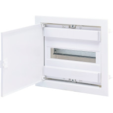 Щит металопластиковий ECG14 (12+2мод., метал.білі дверцята)