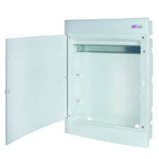 Щит пласт. внутрішн. вик. ECM 3x18PO MEDIA/EMPTY (пустий, білі дверцята)