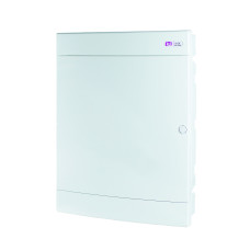 Щит пласт. внутрішн. вик. ECM 3x18PO MEDIA-MOD/EMPTY (DIN_18 мод., білі дверцята)