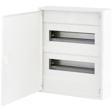 Щит зовнішн. розподільний ACT 24 PО (24+4, 2ряд., білі.дв., зовніш.вик.)