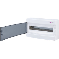 Щит зовнішн. розподільний ECT 18PT (18мод.проз.дверцята)