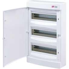 Щит зовнішн. розподільний ECT 36PO (36мод.білі дверцята)