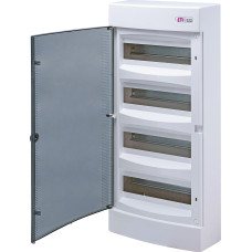 Щит зовнішн. розподільний ECT 48PT (48мод.проз.дверцята)