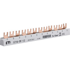 Шина живлення IZ 16/3F/12 (16мм2, 3P, 0.21м, Fork, 12mod.)