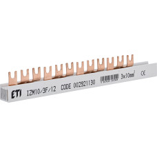 Шина живлення IZM 10/3F/12 (10мм2, 3P, 0.21м, Fork, 12mod., 4xMS/MPE)