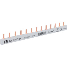 Шина живлення IZS 10/1F/54 (10мм2, 1P, 1м, Pin, 54mod.)