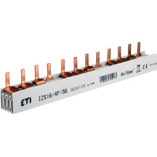 Шина живлення IZS 16/4F/56 (16мм2, 4P, 1м, Pin, 56mod., 14xKZS-4M)