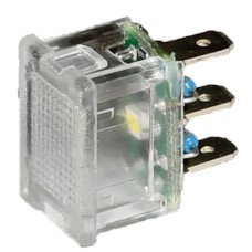 Сигнальний світлодіод (білий) USS-13 10A