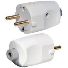 Вилла универсальная PPW-UNI (2Р+РЭ, коробка/прямая, поликарбонат, IP20, белая)