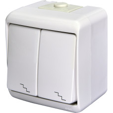 Вимикач 2-клавішний 